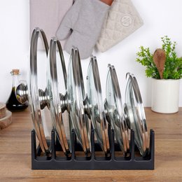 Lid and plate organizer rack plastic 28x15x9cm