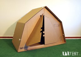 Cardboard Tent for kids - the KarTent Junior