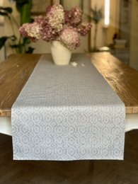 Table Runner, 100% Organic Cotton, Printed | Helga