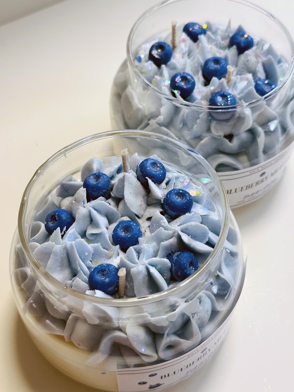 Blueberry Muffin candle