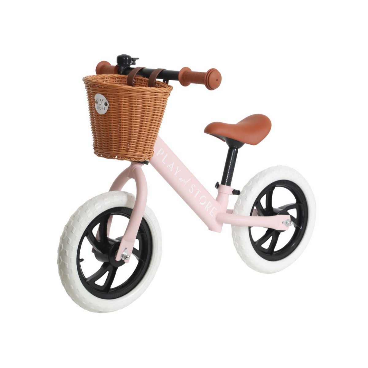 Balance Bike Pink Play and Store