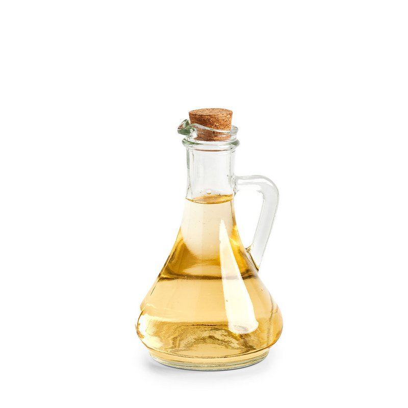 Eddike/olieflaske, 270 ml, glas/prop