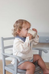 Silikone Sippy Cup - Oyster beige