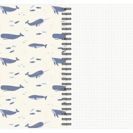 Notesblok Ocean mønster A5