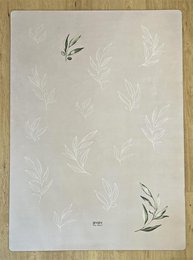 Natural rubber mat Prime Olive Garden big