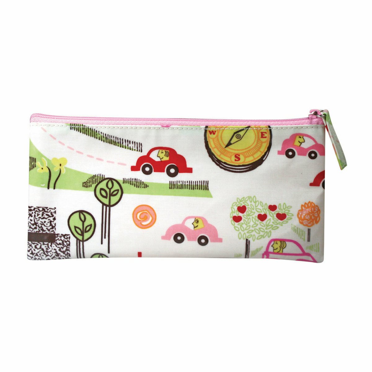 WS Road Trip Small Flat Purse Pink