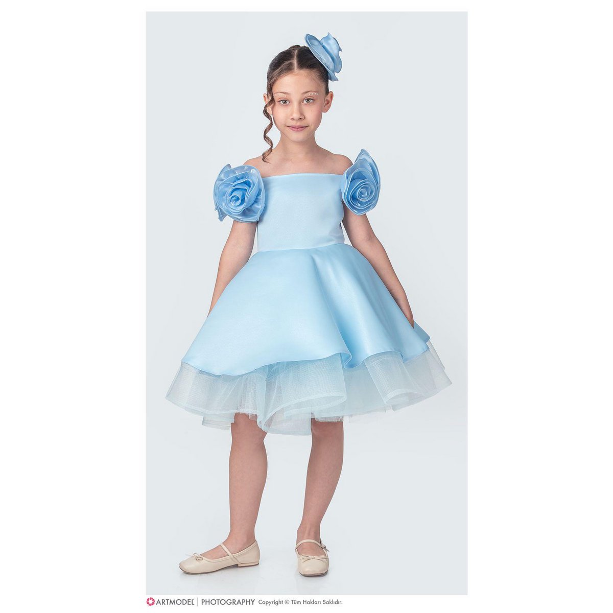 Kinderkleid 4-12y.
