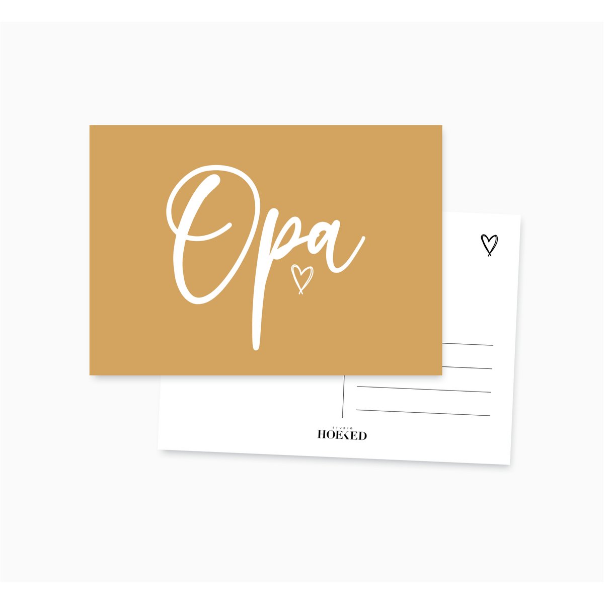 A6 Ansichtkaart || Lieve opa