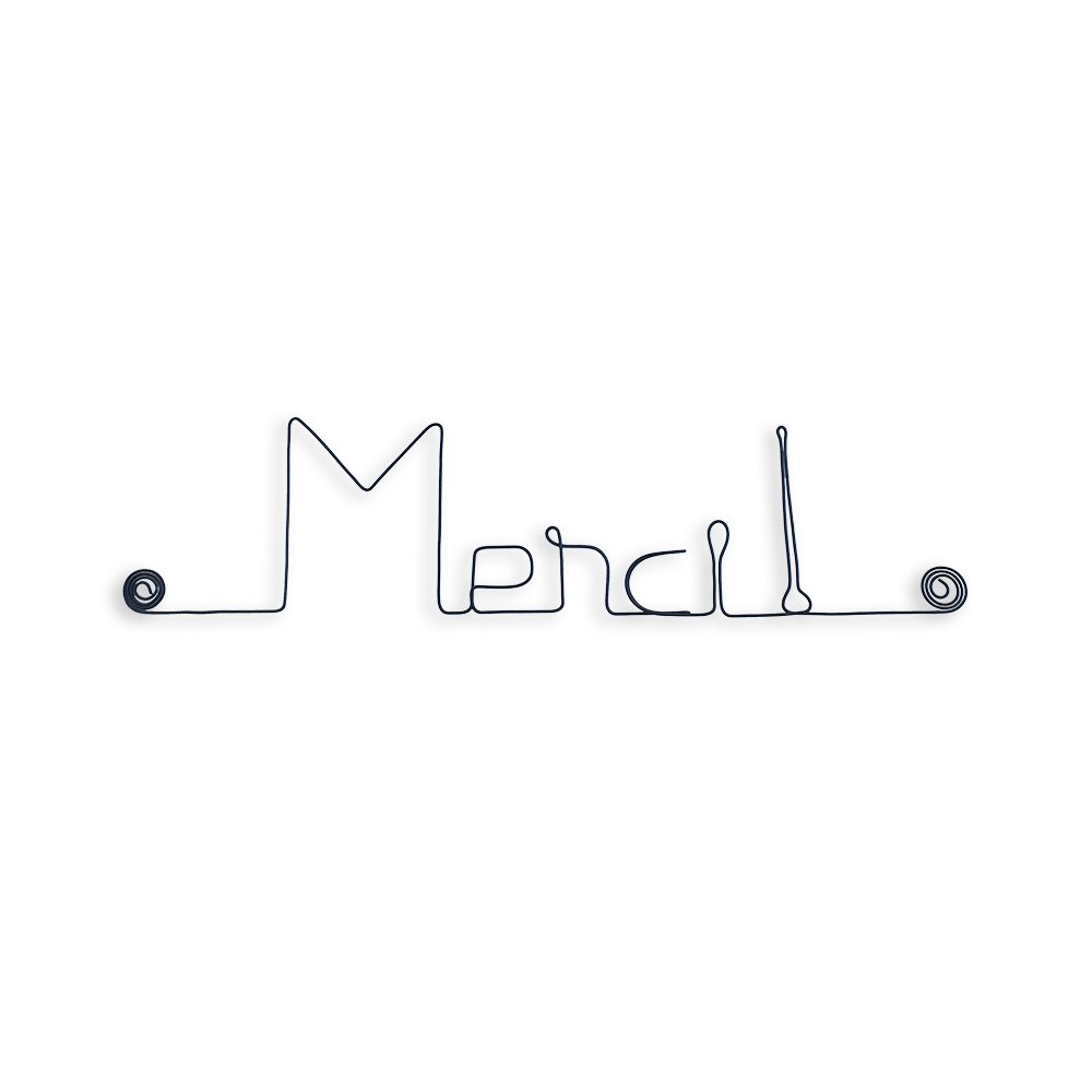 Wire message “Thank you!”