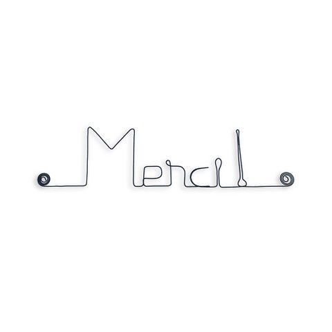 Wire message “Thank you!”