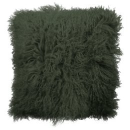 Tibet sheepskin cushion | 15 colors | 45x45cm
