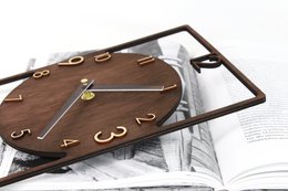 Orologio da parete, orologio da parete in legno