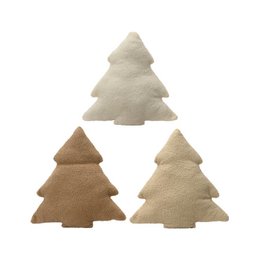 Decoris Cushion Christmas Tree Teddy 45x45cm