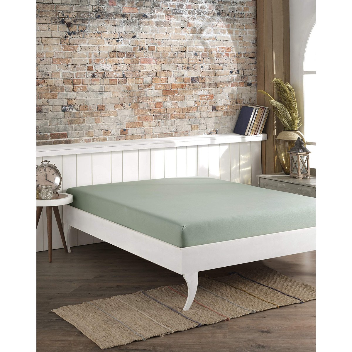 Drap Housse King - 100% Coton - 150x200cm