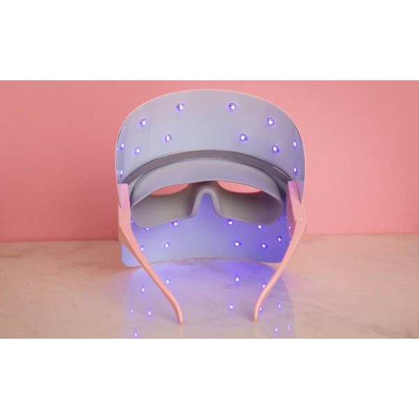 Máscara de terapia de luz LED 3 modos de color Blanco