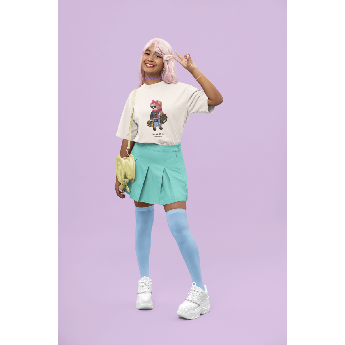 T-shirt oversize Ours accro du shopping