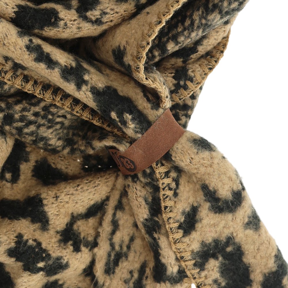 Schal Nina Leopard Taupe