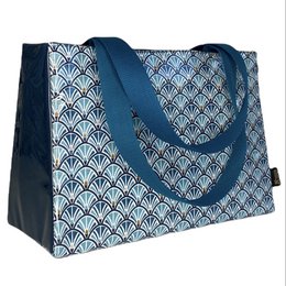 Isoliertasche, „Doucet“ blau (S, M oder XL)