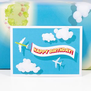 Briefkaart Happy Birthday