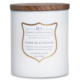 Duftlys Warm Beachwood - 425g