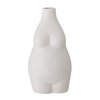 Elora Vase, White, Stoneware