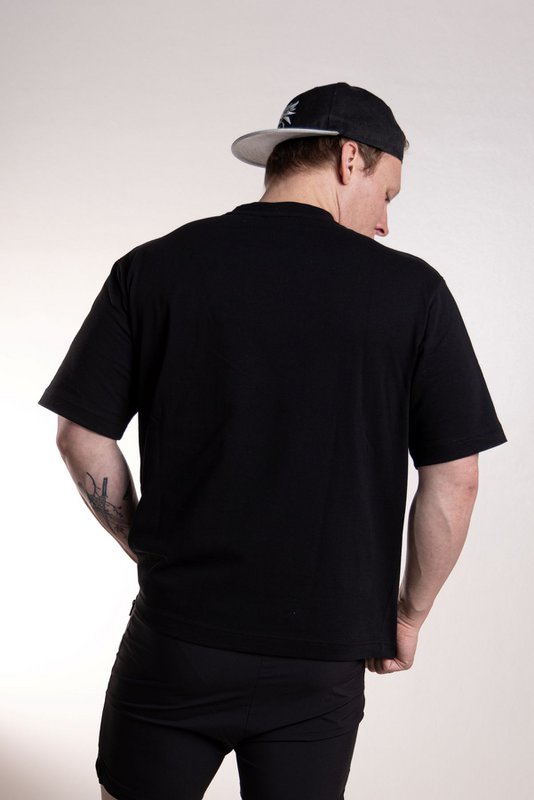 Empire Embodied Oversize T-Shirt Unisex - Sustainable, durable, high resale rate, made from 250gsm organic cotton with embroidered logo