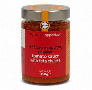 YIAM Tomatensauce mit Feta-Käse und Paprika, 350g