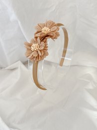 Diadem Makowy - Beżowy