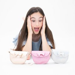 Louise Neon silver gray shoulder bag