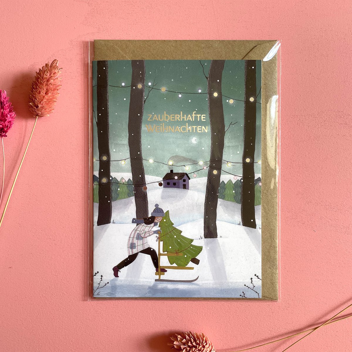 Folding card "Magical Christmas"