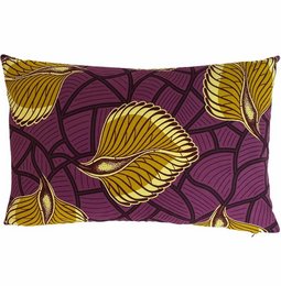 Iki-Blattgelbes Kissen 40x60 cm