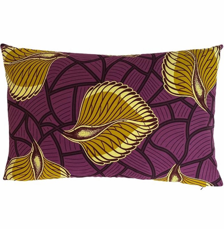 Iki-Blattgelbes Kissen 40x60 cm