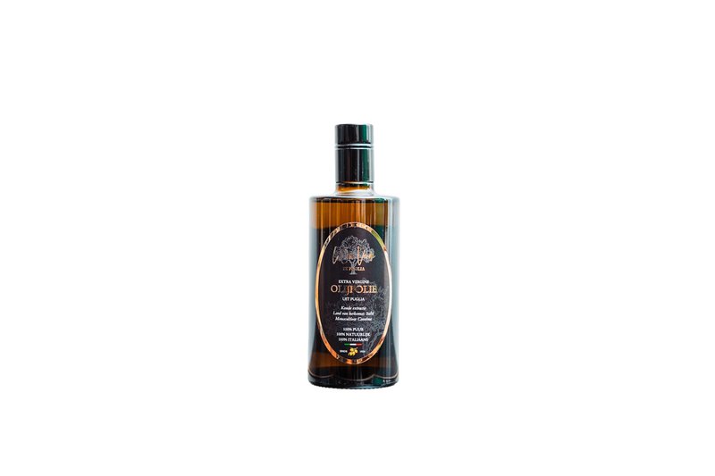 L'Oro Verde Di Puglia - Olivenolie - Første tryk - fra Italien - 500ML - Extra Virgin - Overlegen kvalitet