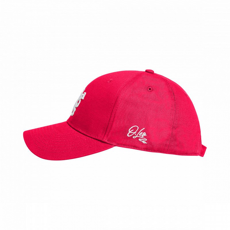O.Leo Baseballkappe – Rosa – Weißer Löwe – Unisex