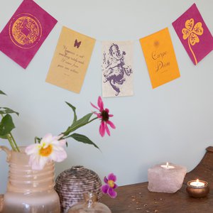 Wishing flag | Happiness | Greeting Card
