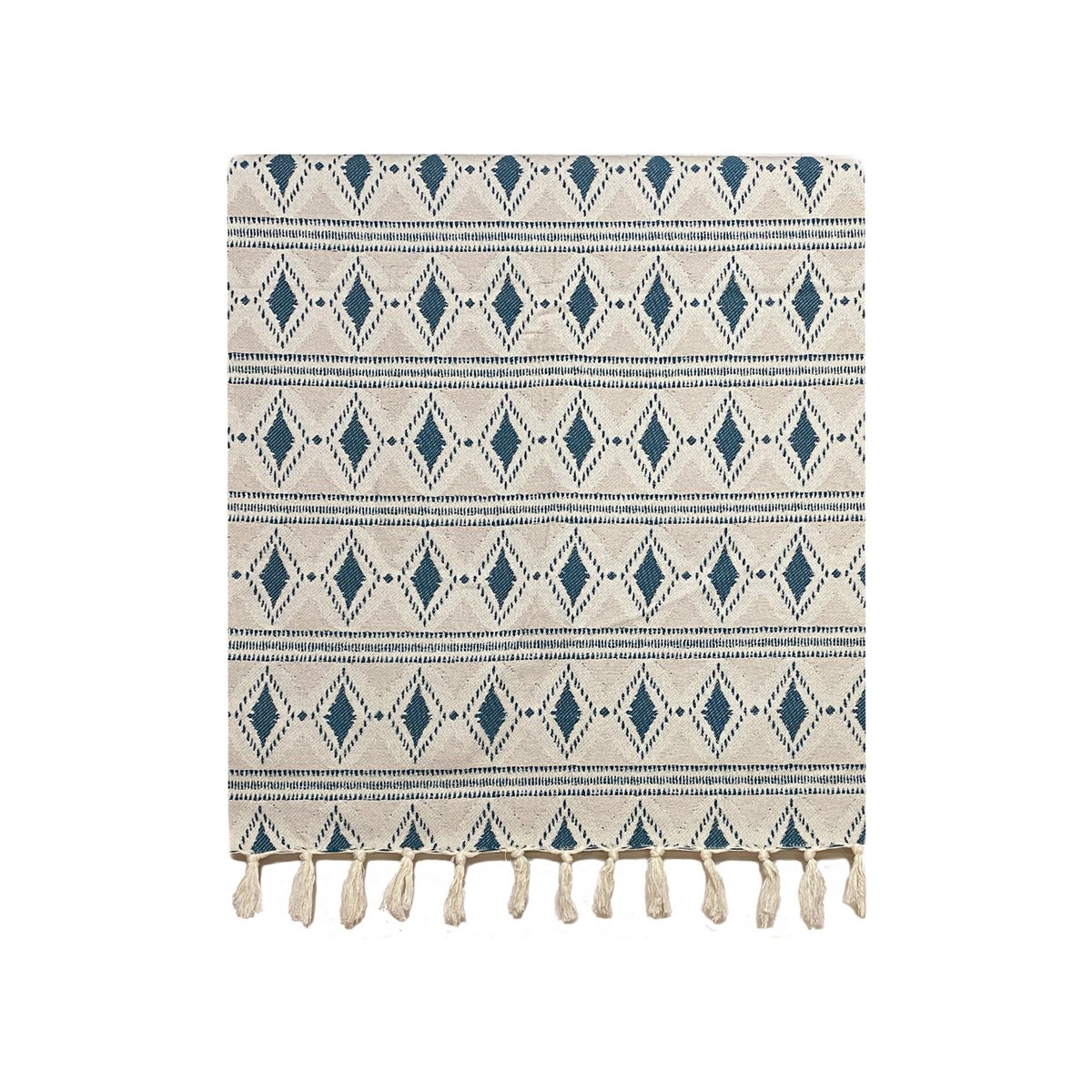 Plaid Throw Boho - Petrol - 160x250cm