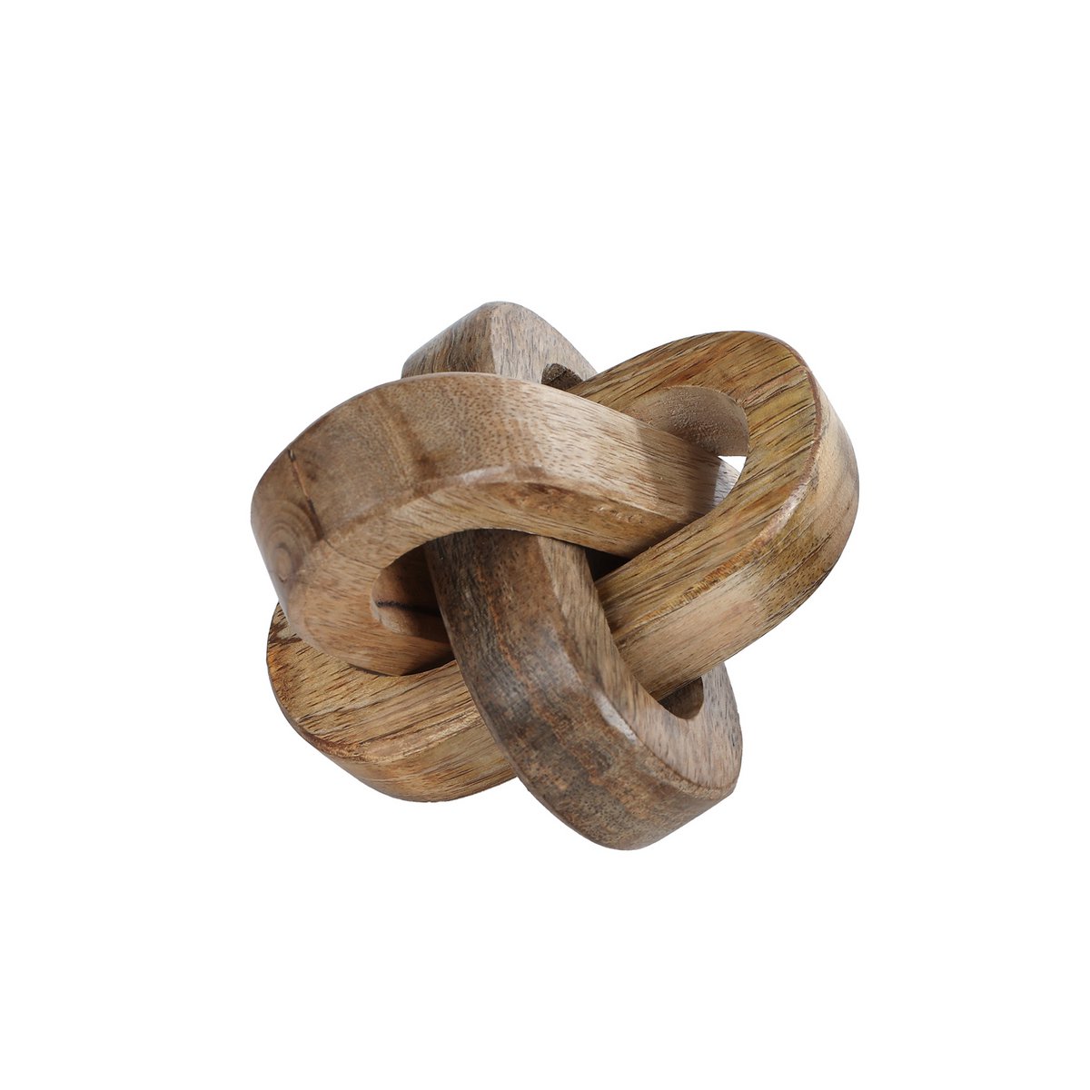 Knoop natural mango sculpture