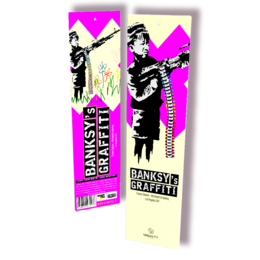 Banksy "Soft-Touch" Lesezeichen - Crayon Shooter