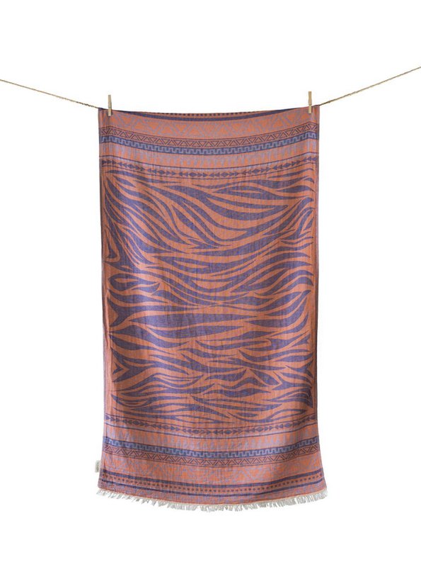 Toalla de playa Milos Coral Purple & Lila