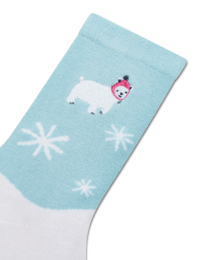 koaa – Peppa Wutz « Winter Time » – Easy Chaussettes bleu/blanc
