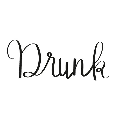 Temporary tattoo Sioou: Drunk x5