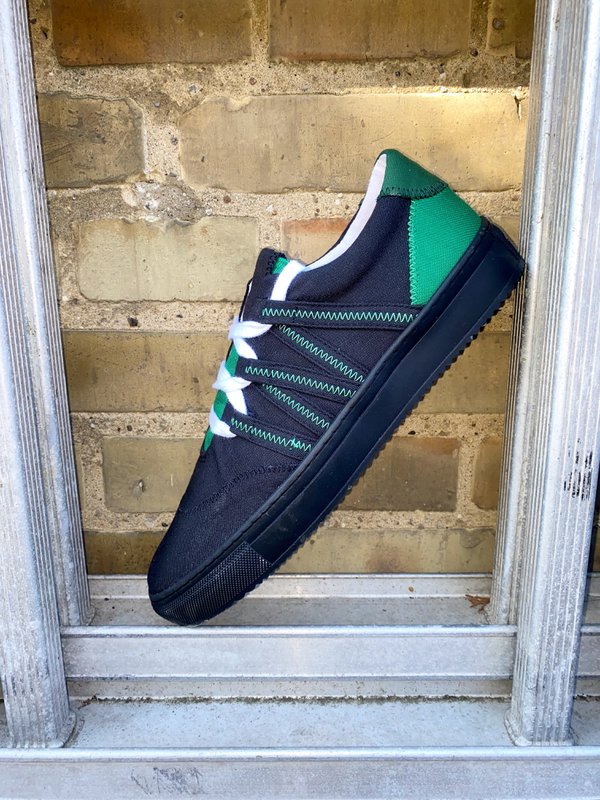 Zapatos unisex Phoenix verde/negro