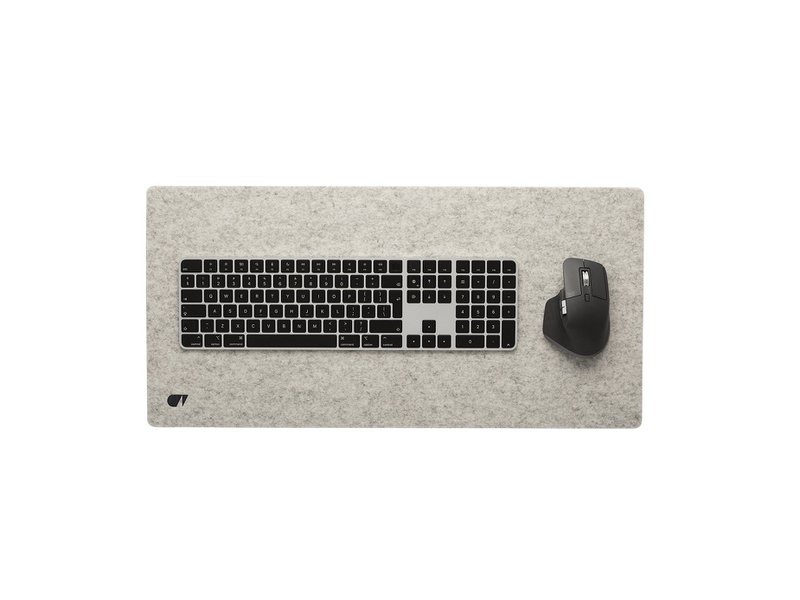 Felt & Cork Desk Mat - Anthracite
