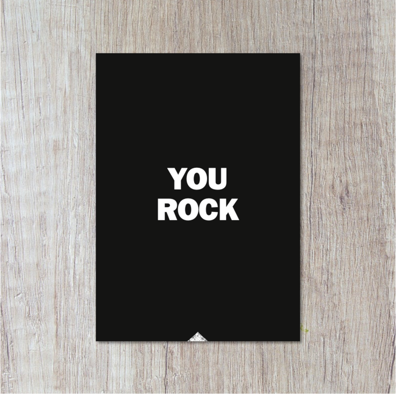Postkarte | You Rock