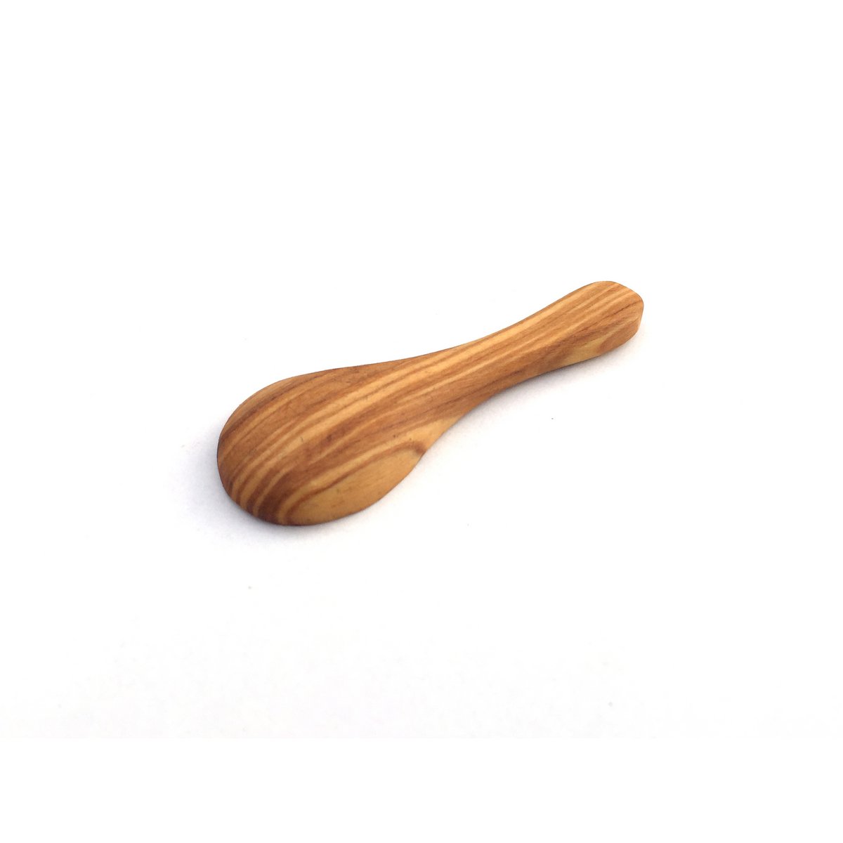Mini cuillère 6 cm en bois d'olivier