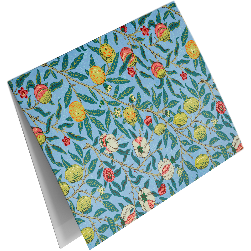 Lykønskningskort sæt Botaniske print