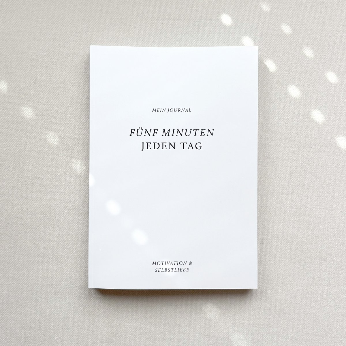 5 minutter hver dag - min tidsskrift for taknemmelighed motivation selv -elsker succes - 140 sider dagligt & taknemmelighed journal softcover A5 (PU = 5 pc.)