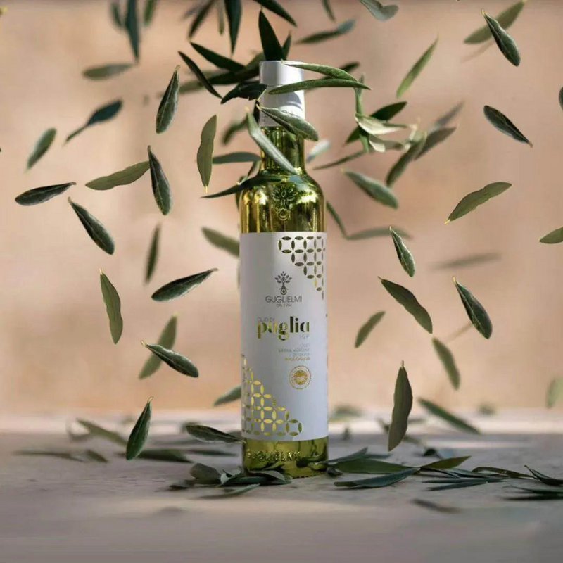 Guglielmi – Puglia BIO PGI – Biologische Extra Vierge Olijfolie – 500ml