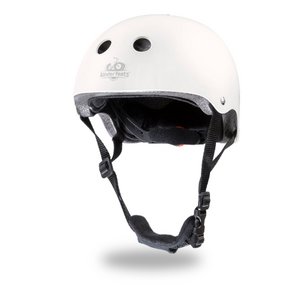 Kinderspiel -Kinderhelm für den Fahrrad- / Fahrradhelm für Kinder - Mat White