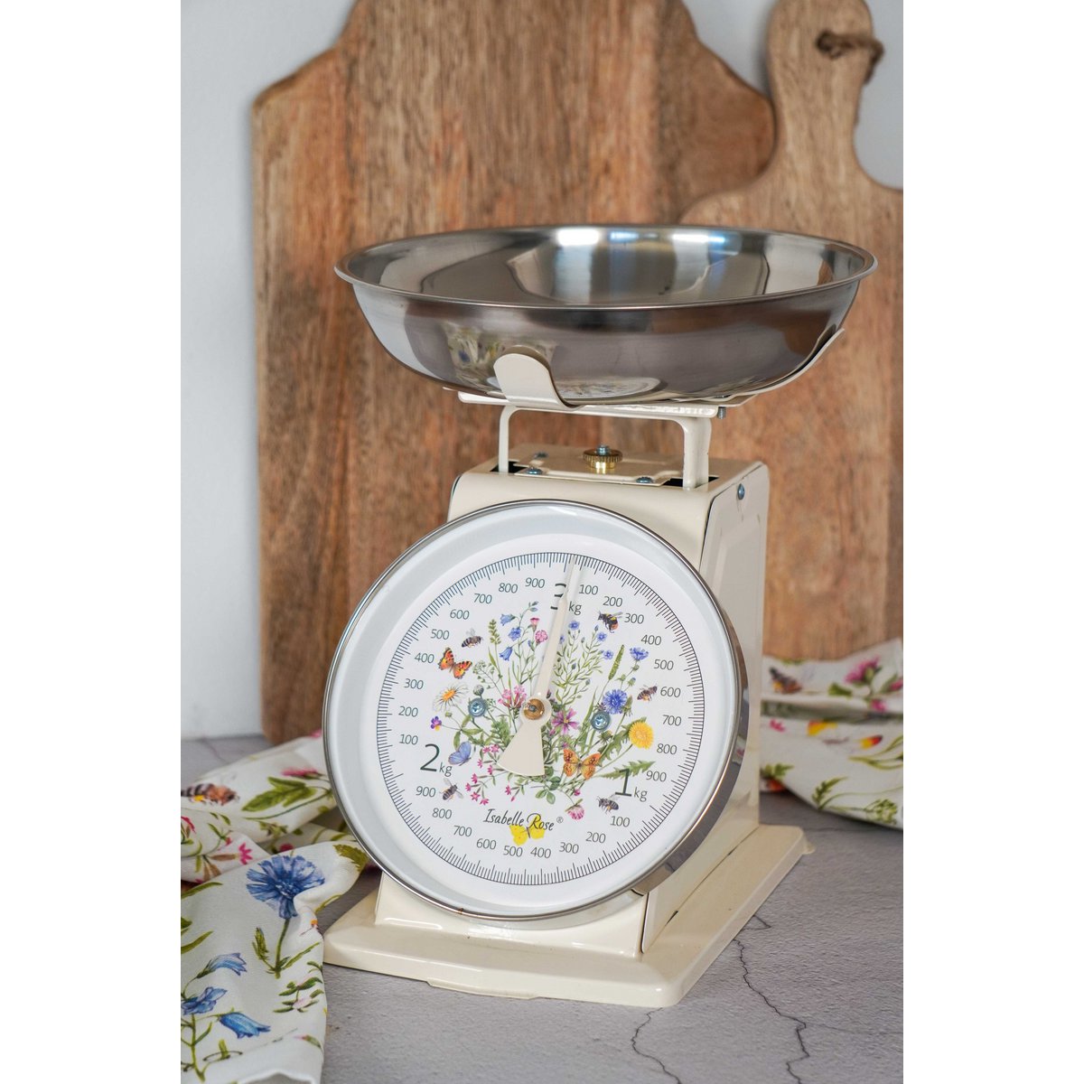 Retro Kitchen Scale Meadow Beige 3 kg